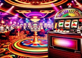 မိုဘိုင်းဖုန်းဖြင့် Online Casino ကစားနေသောပုံ